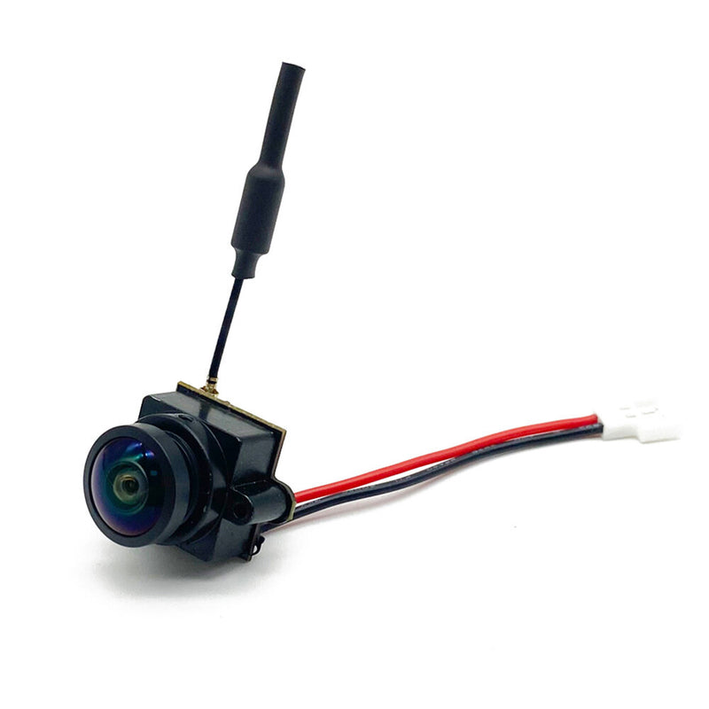 EWRF 5.8GHz 48CH 25mW FPV Transmitter VTX-CAM with 1000TVL 180 Degree AIO Camera for RC Indoor Car Racing Drone