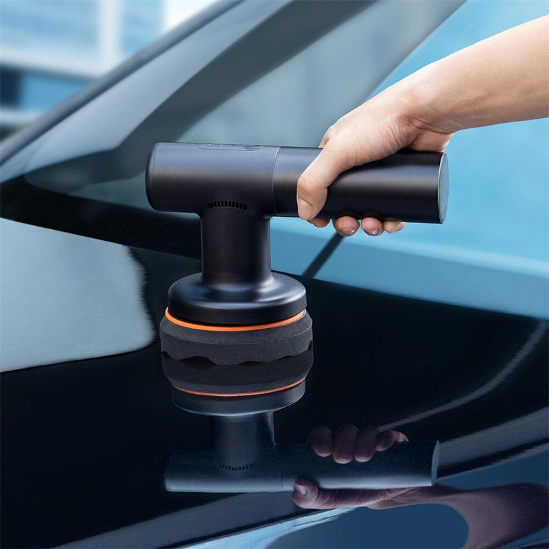 Electric Polisher Portable Car Polishing Machine Adjustable Speed Waxer Auto Waxing Tools