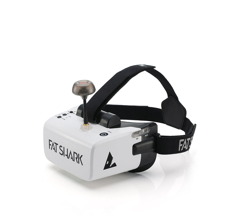 FatShark Scout 4 Inch 1136x640 NTSC/PAL Auto Selecting FPV Goggles Video Headset Bulit-in Battery DVR For RC Racing Drone (Inclusive of European VAT)