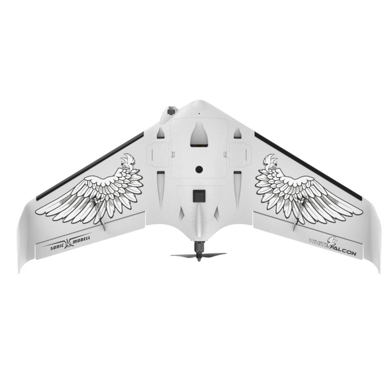 Sonicmodell AR Wing Pro WHITE FALCON 1000mm Wingspan EPP FPV Flying Wing RC Airplane KIT/PNP Compatible DJI HD Air Unit System