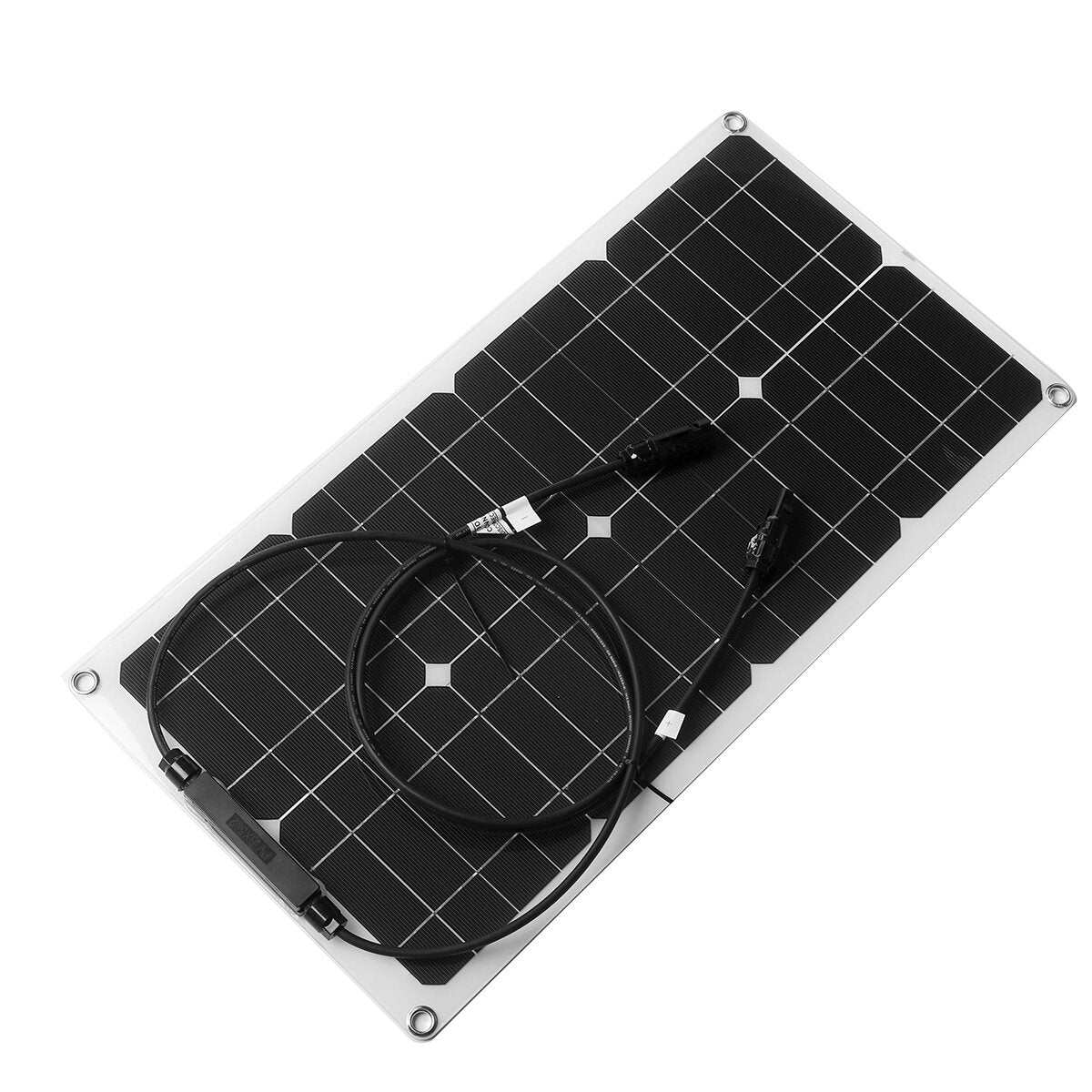 12V 25W Portable Solar Panel with Controller Trickle Battery Charger For Car Van Boat Caravan Camper
