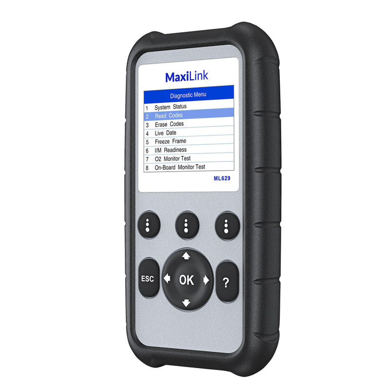 [EU Direct] Autel MaxiLink ML629 Enhanced CAN OBD2 Scanner with ABS SRS Transmission Engine Diagnosis Auto VIN Scan Tool Check Engine Light
