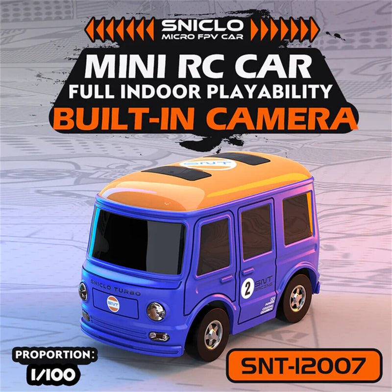 Diatone SNT 12007 Q38-T1 Q-Series 1/100 2.4G 4WD FPV/RTR Micro RC Car LED Lights Optional Goggles Mini Vehicles Models Truck Toys
