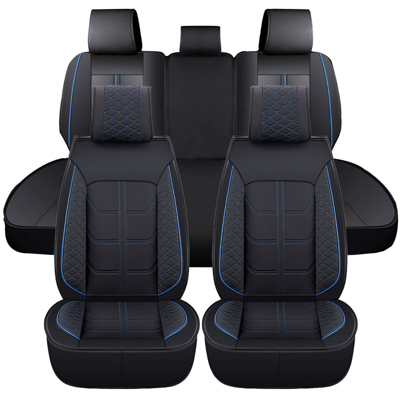 5 Seaters ELUTO Full Car Seat Cover For Chevy Silverado Sierra 1500 2500/3500HD