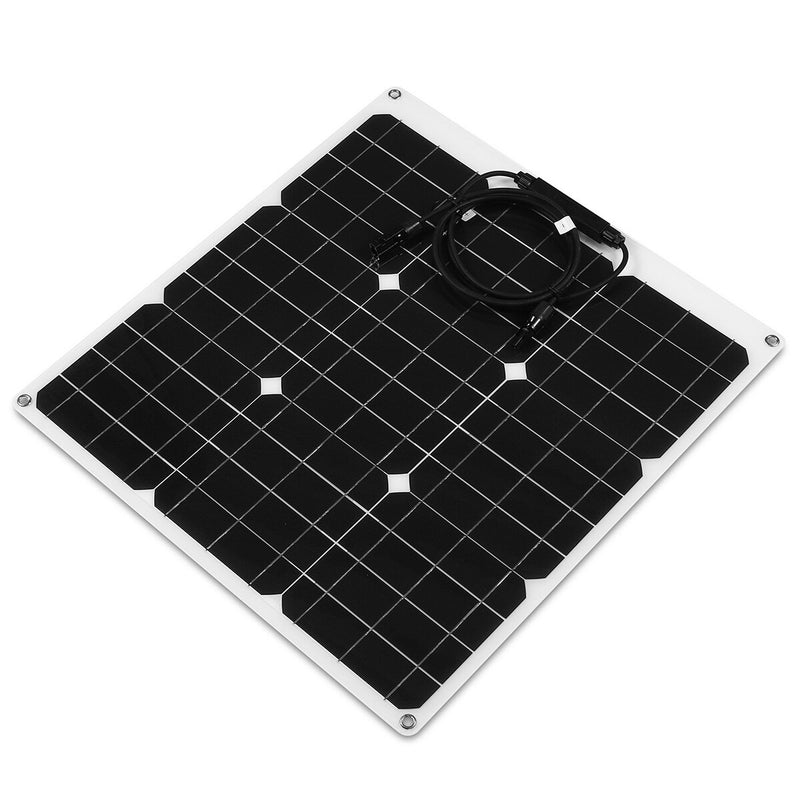 120W 18V Monocrystalline Highly Flexible Solar Panel Tile Mono Panel Waterproof