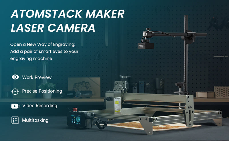 [EU/US Direct] Atomstack Maker AC1 Camera Precise Positioning For Laser Engraving Machine