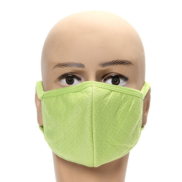 Motorcycle Activated Anti Dust Keep Warm Carbon Cotton Face Masks