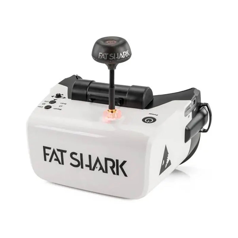FatShark Scout 4 Inch 1136x640 NTSC/PAL Auto Selecting FPV Goggles Video Headset Bulit-in Battery DVR For RC Racing Drone (Inclusive of European VAT)