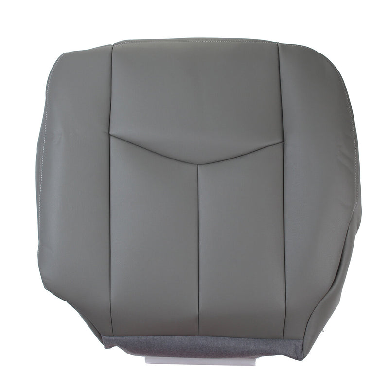 Front left Driver Bottom Seat Cover Waterproof PU Pad For Chevy Silverado 1500 - 2500 03-06
