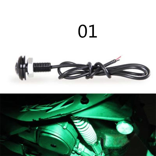 LED Motorcycle Tail Light Flasher Spot Lightt Electric Bicycle Lights