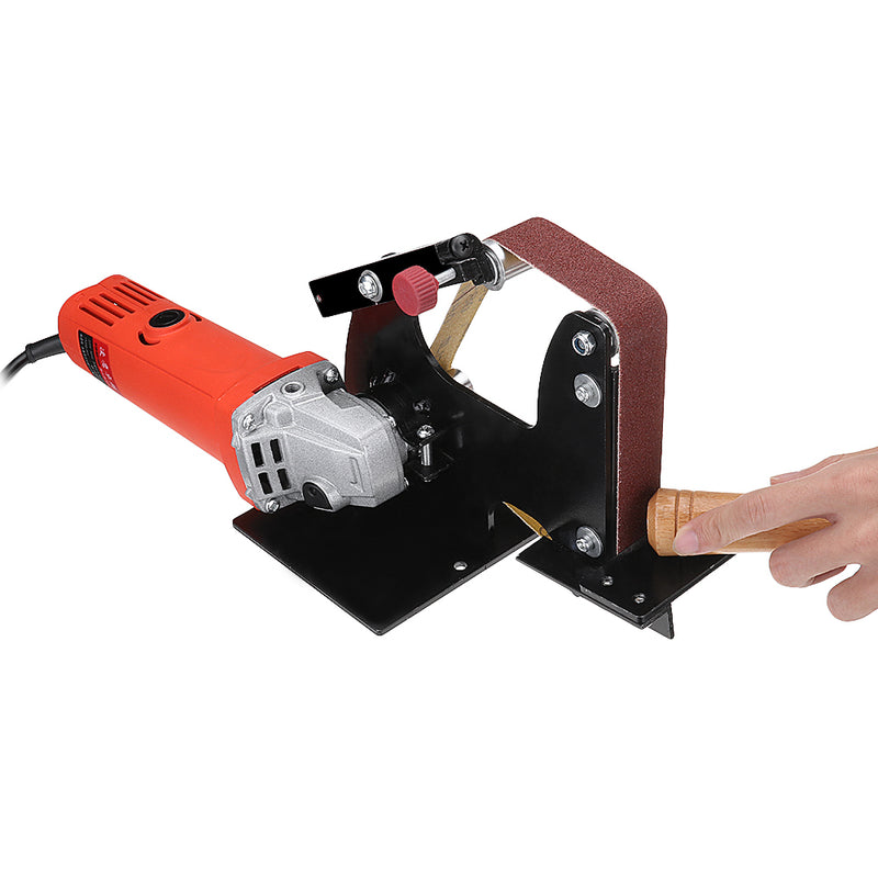 Drillpro Angle Grinder Belt Sander Attachment Metal Wood Sanding Belt Adapter Use 100 Angle Grinder