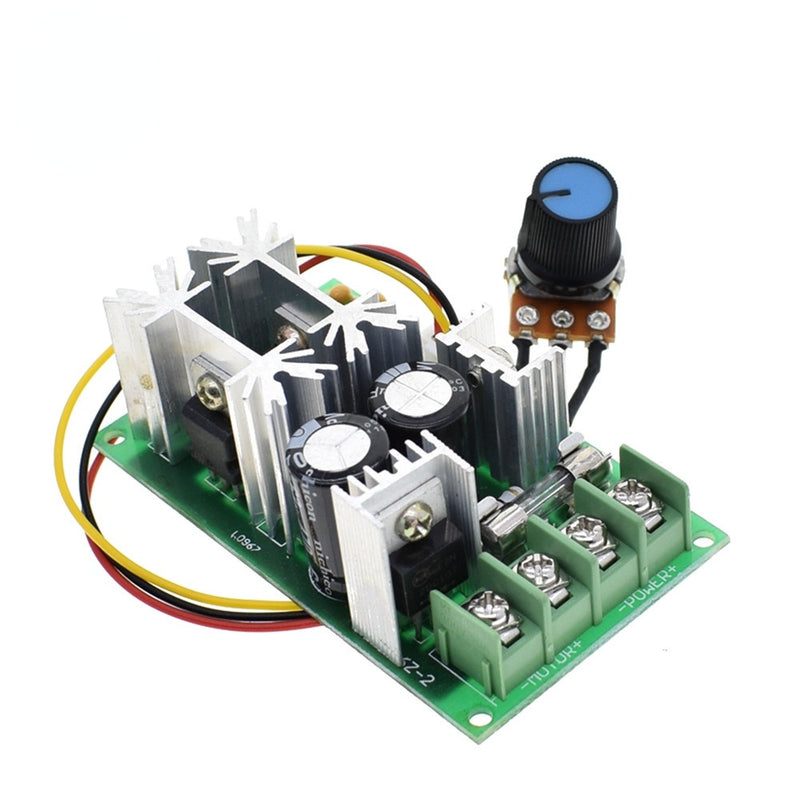DC 10-60V Motor Speed Control Regulator PWM Motor Speed Controller Switch 20A Current Regulator High Power Drive Module