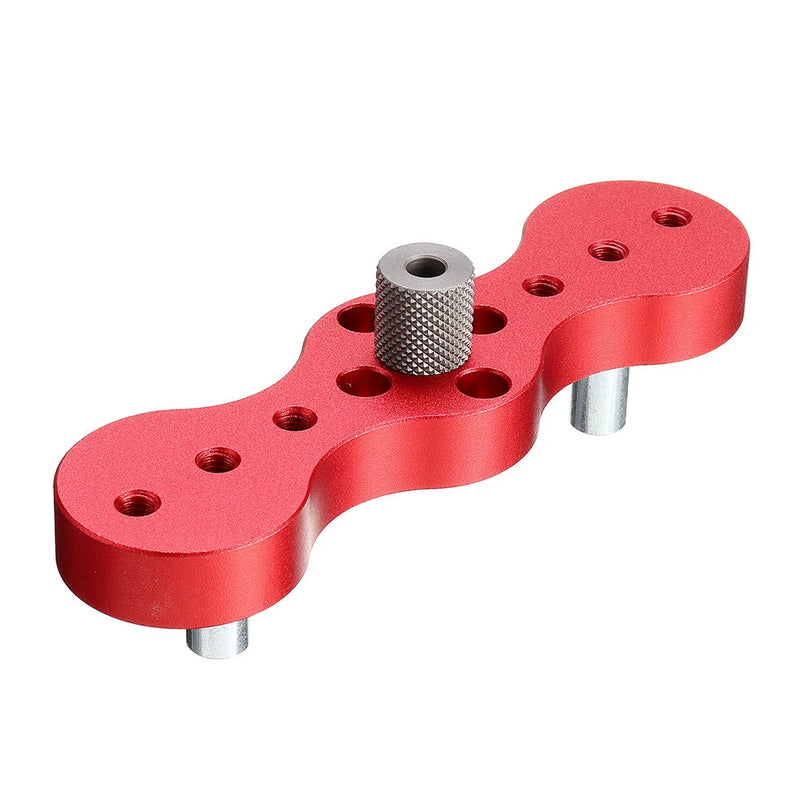 X600-4 Round Dowel Punch Wood Dowelling Self Centering Dowel Jig Drill Guide Kit Woodworking Hole Puncher Locator Carpentry Tools