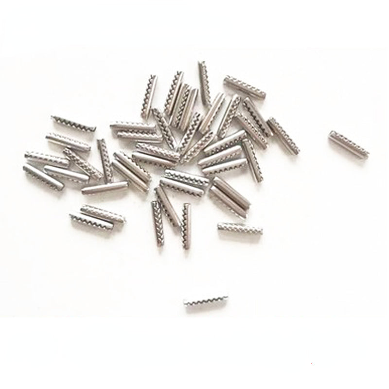 500pcs KD Flip Key Blade Split Pin Stainless Steel with Wave Teeth