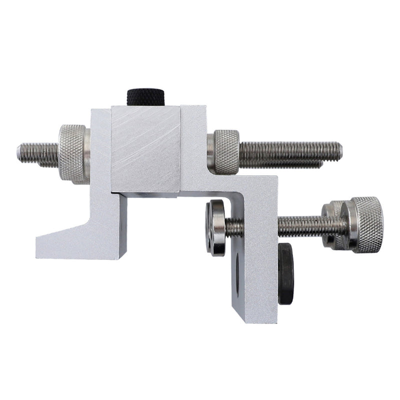 3 In 1 Aluminum Alloy 3/8 Inch Self Centering Doweling Jig 19-100mm Clamping Punch Locator Drill Guide Woodworking Joint Tool