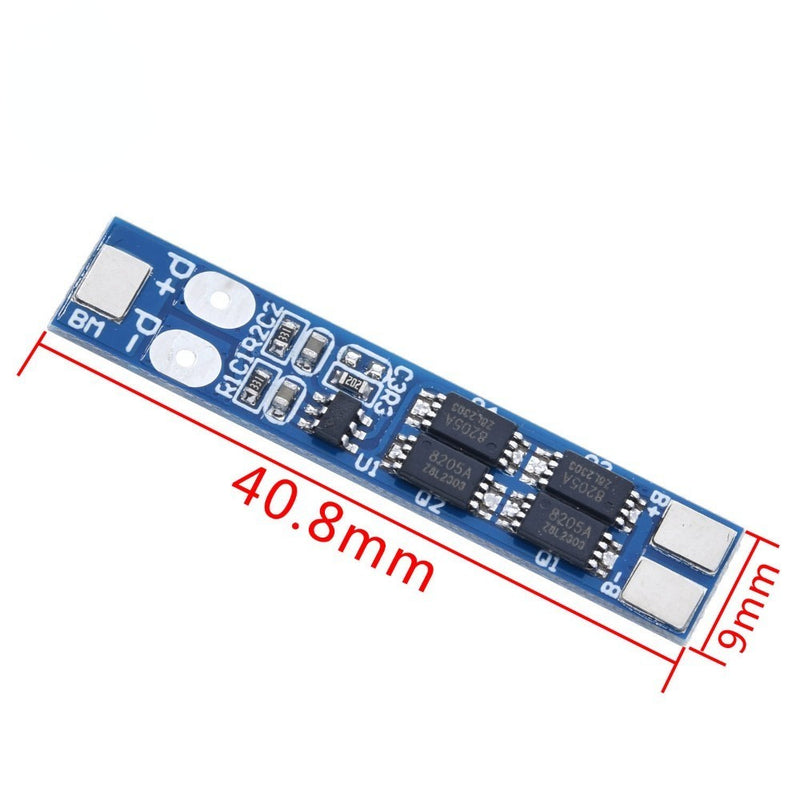 2S 7.4V 8A Li-ion 18650 Lithium Battery Charger Protection Board 8.4V Overcurrent Overcharge / Overdischarge Protection