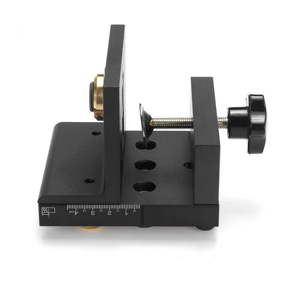 3-In-1 Doweling Jig Kit with Clip Adjustable Hole Puncher Locator Drilling Guide for Furniture Connecting Carpentry Tools