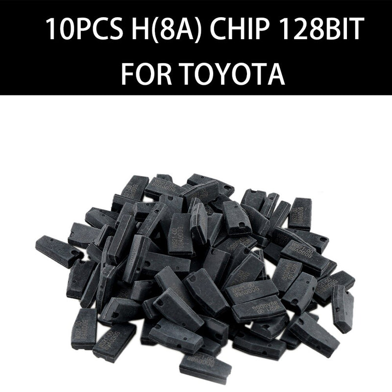 10pcs Car Key Chip Transponder WS21-00 H (8A) Chip 128 Bit for Toyota Rav4 Camry Corolla Highlander Sienna