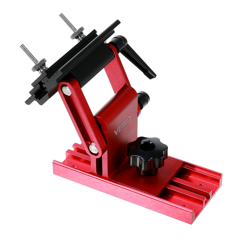 VEIKO Aluminum Alloy Sharpening Jig Adjustable Replacement Tool with Internal Lock Washers for 6/8 Inch Bench Grinders