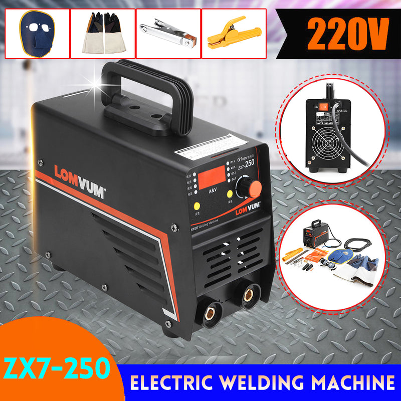 ZX7-250 7KW Electric Stick Welding Machine Welder Inverter ARC MMA IGBT Tool Kit 20-180A