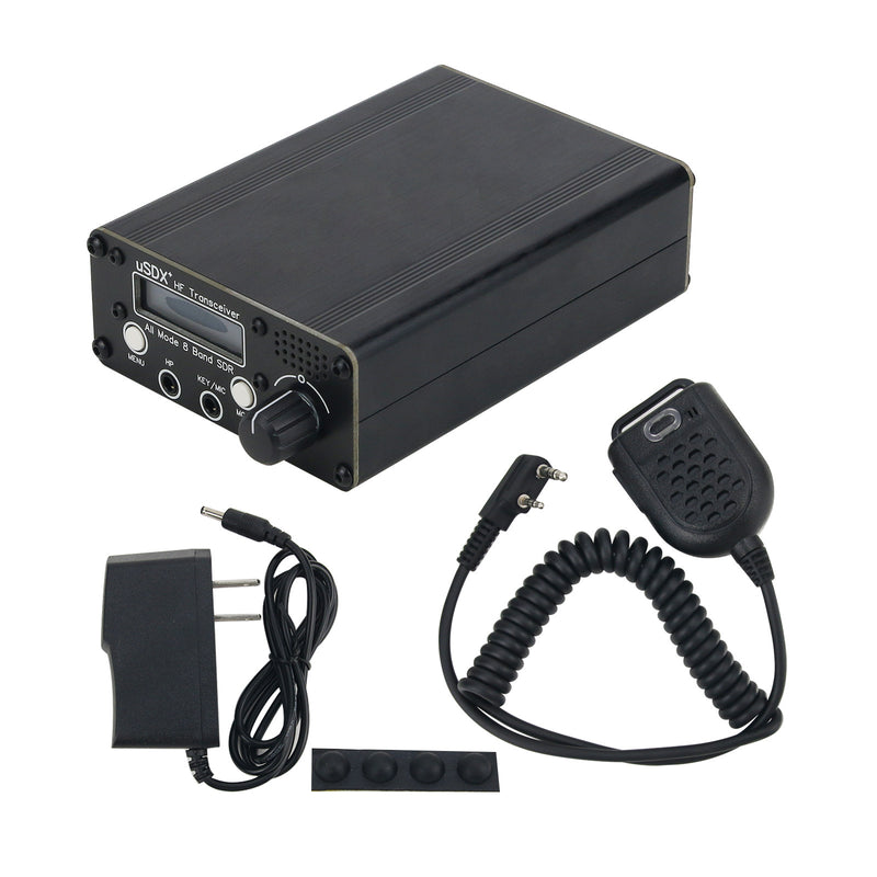 USDX+ HF Transceiver Shortwave QRP SSB/CW Transceiver 3W-5W All Mode 8 Band Upgraded Version of USDX