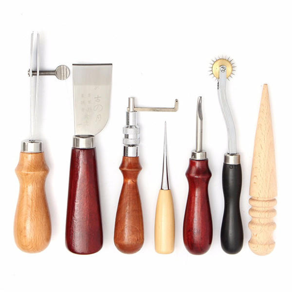 7pcs Leather Craftool Hand Stitching Sewing Toolkits