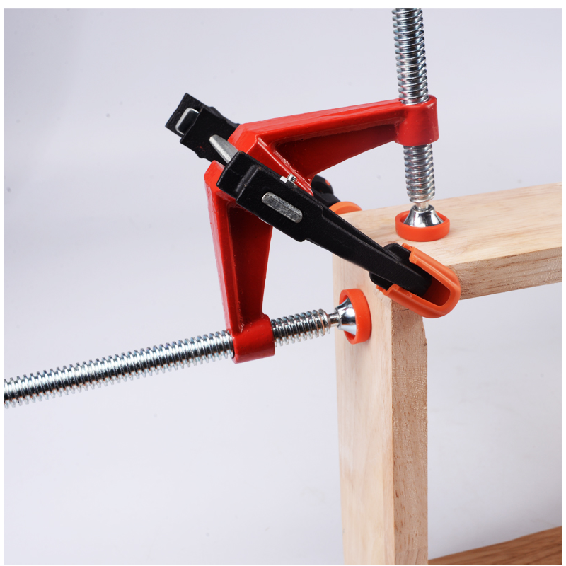 Drillpro Woodworking F Bar Clamp Attached Parallel Clamp Right Angle Clamp Bar Clamp Attachment for Woodworking