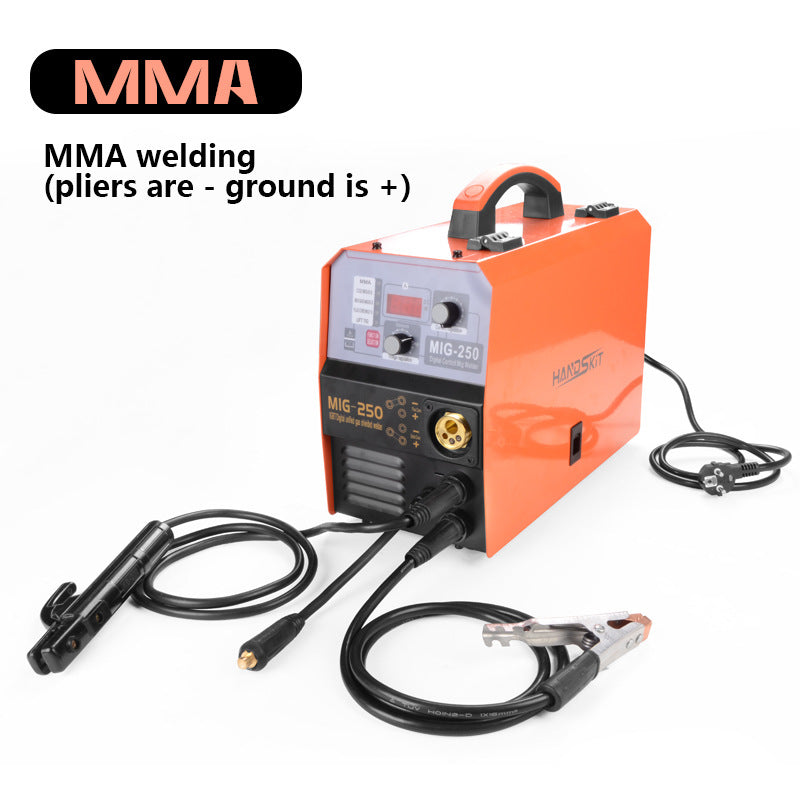 Handskit 4 In1 MIG-250 MMA TIG Welding Machine 220V EU Electric Welder Spot Welding Portable Automatic for Welding