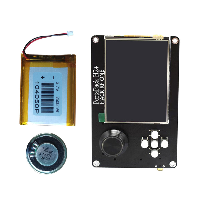 2.8 Inch Touch LCD PORTAPACK H2 Console 0.5ppm TXCO with 2100MAh Battery for HackRF SDR Receiver Ham Radio