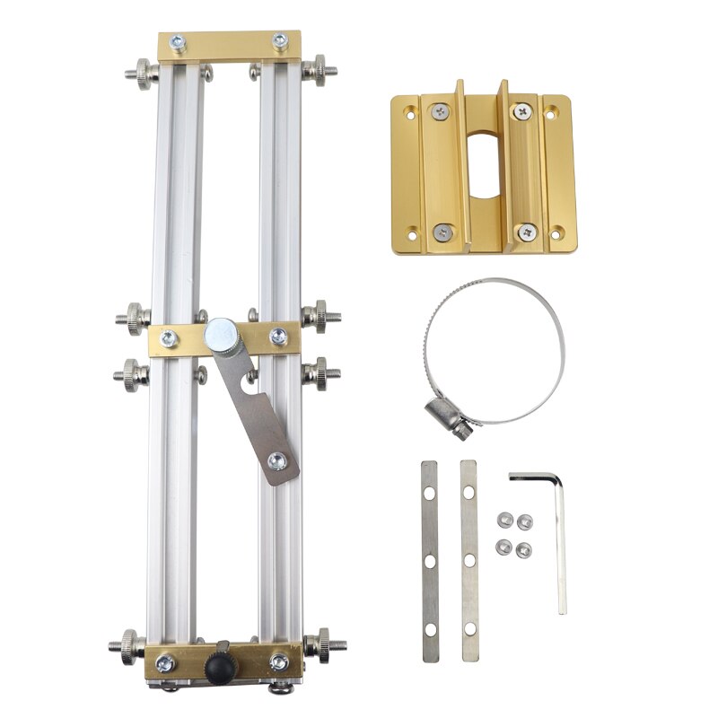2 In 1 Doweling Jig Trimming Machine Slotting Fixture Jig for Furniture Connecting Woodworking Auxiliary Tools