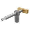 Ganwei 19MM Brass Stainless Steel Woodworking Adjustable Holder with Quick Clamping Tenon Stop for Desktop Woodbench Fixed Locking Accessories Woodworking Tools
