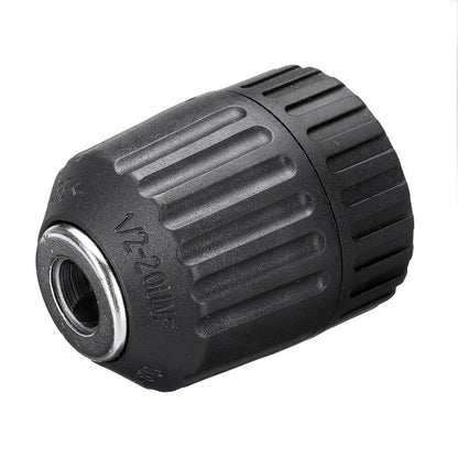 Drillpro 10pcs Air Impact Socket Wrench Set 1/2 Inch Square Drive Metric Drill Chuck Adapter