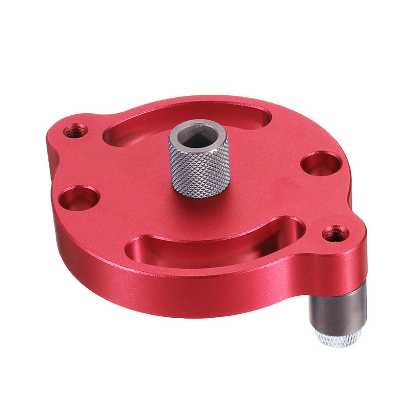 X600-1 Aluminum Alloy Self-centering 6 8 10mm Dowel Jig Wood Panel Puncher Hole Locator Beech Center Hole Position Measuring Drilling Woodworking