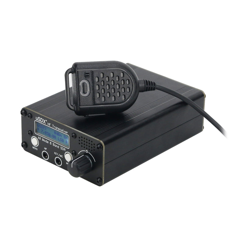 USDX+ HF Transceiver Shortwave QRP SSB/CW Transceiver 3W-5W All Mode 8 Band Upgraded Version of USDX