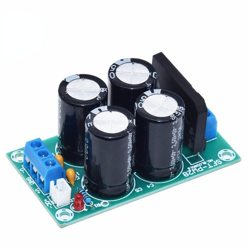 PW28 Dual Power Filter Power Amplifier Board Rectifier High Current 25A Flat Bridge Unregulated Power Supply Board DIY