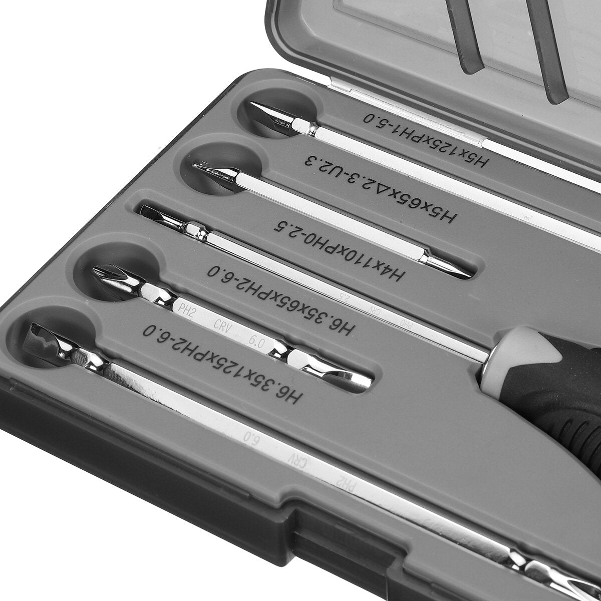 10 In 1 Household Precision Screwdriver Set with Spirit Level Strength Saving Structure Screw Driver Repairs Tool