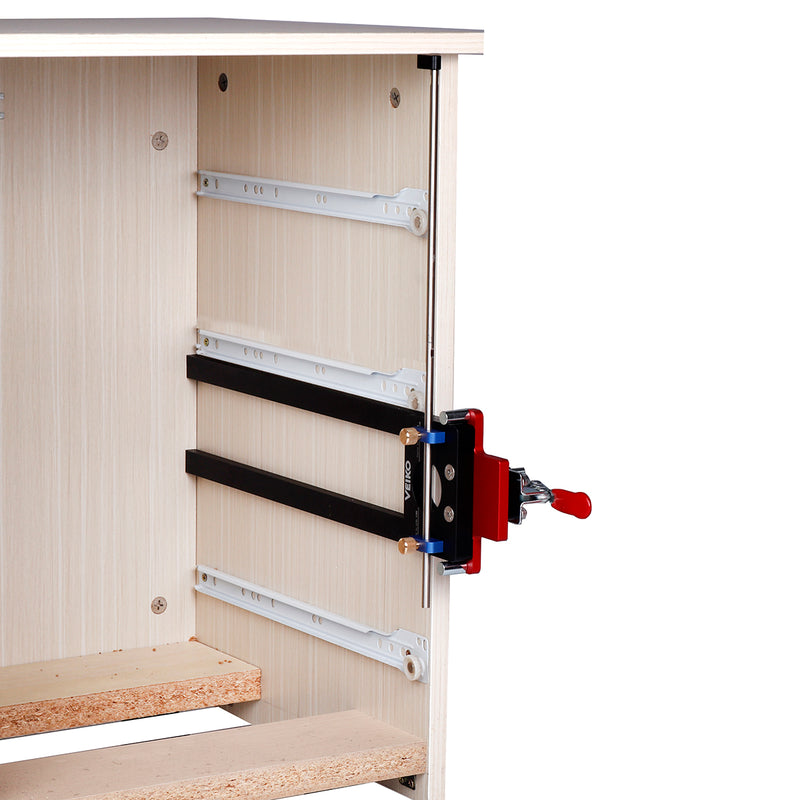 VEIKO Aluminum Alloy Drawer Slide Jig with Adjustable Clamp for Woodworking Cabinet Drawer Slide Install