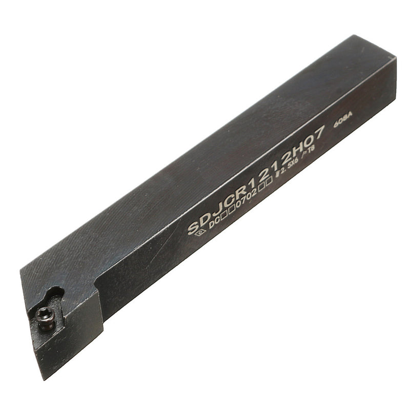Machifit 7pcs 12mm Shank Lathe Boring Bar Turning Tool Holder Set with Carbide Inserts