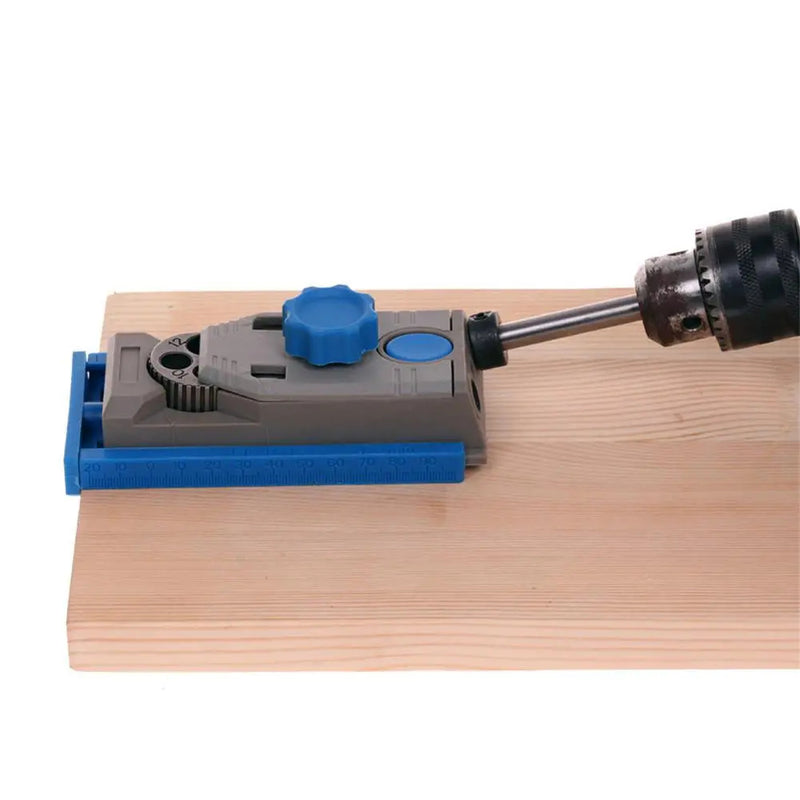25pcs Pocket Hole Jig Kit Round Wood Tenon Locator Woodworking Drilling Positioner