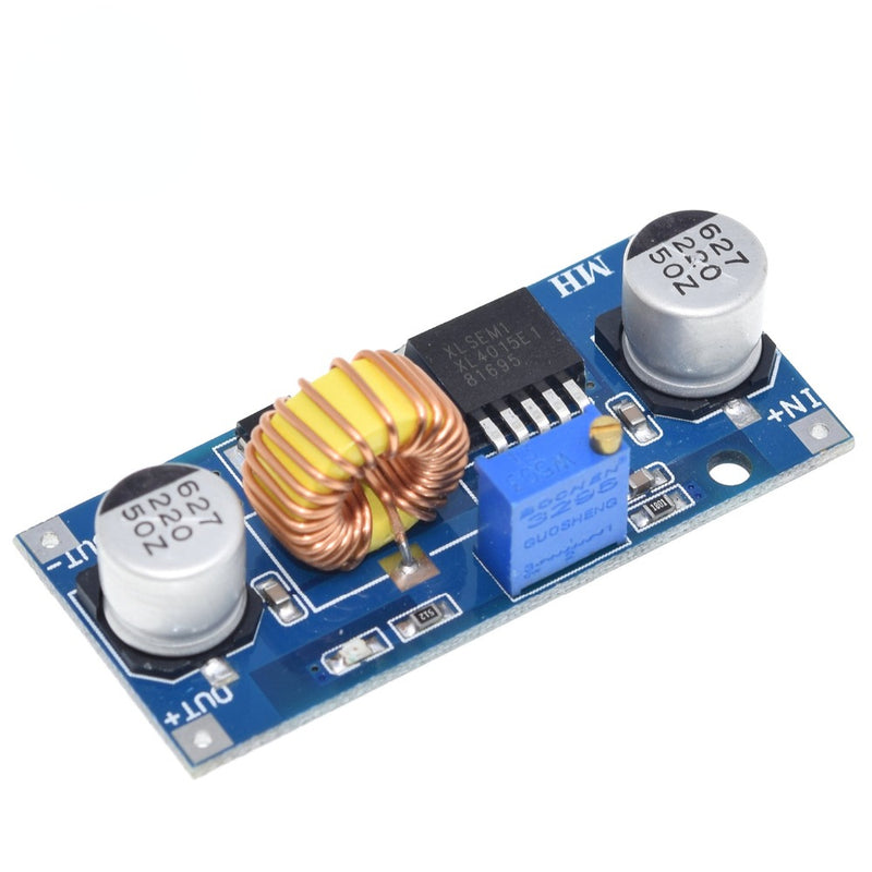 5A XL4015 DC-DC Step Down Adjustable Power Supply Module LED Lithium Charger