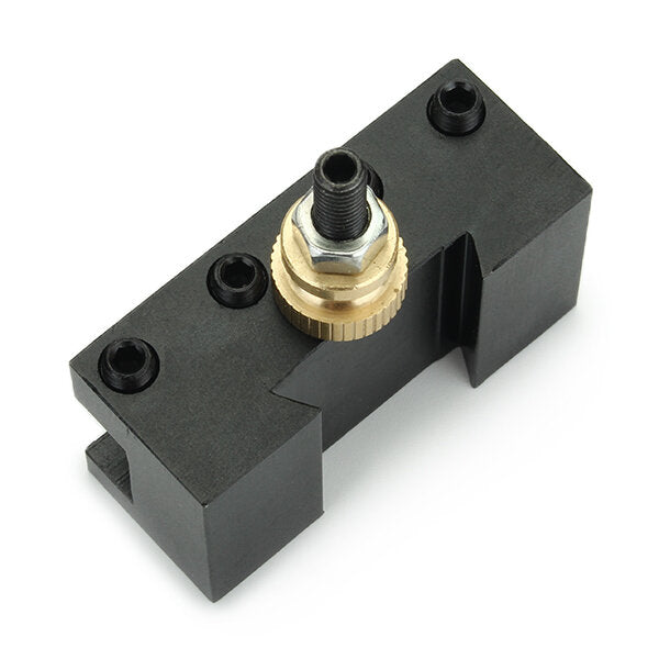 Machifit 1/4-3/8 Inch 20x25x50mm Turning and Facing Holder for Quick Change Tool Post Holder