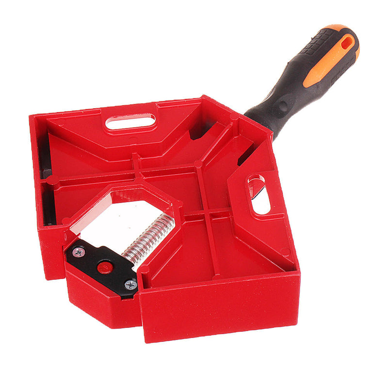 Drillpro 90 Degree Corner Right Angle Clamp Vice Grip Woodworking Quick Fixture Aluminum Alloy Tool Clamps Single Handle