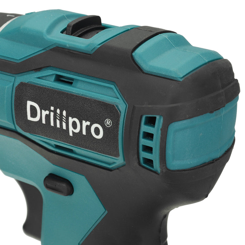 Drillpro 10mm/13mm Cordless Brushless Drill Driver Rechargeable Electric Screwdriver Driver Fit Makita