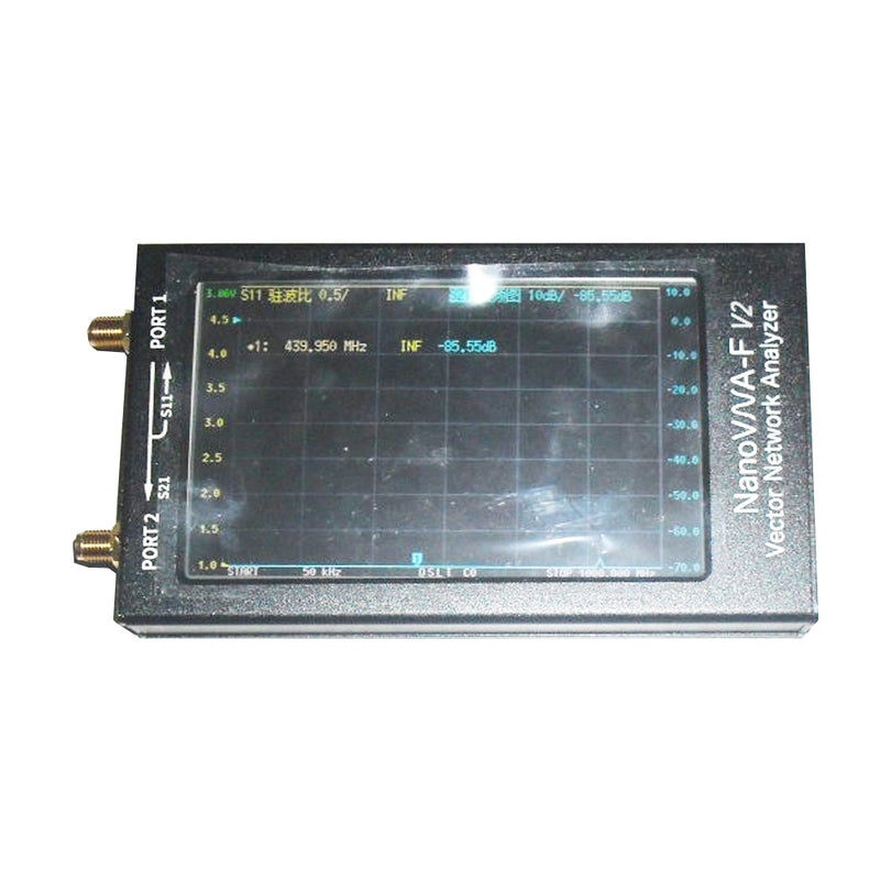 LZNanoVNA-F V2 50KHz-3000MHz Vector Network Analyzer Digital Nano VNA Tester MF HF VHF UHF USB Logic Antenna Analyzer Standing Wave