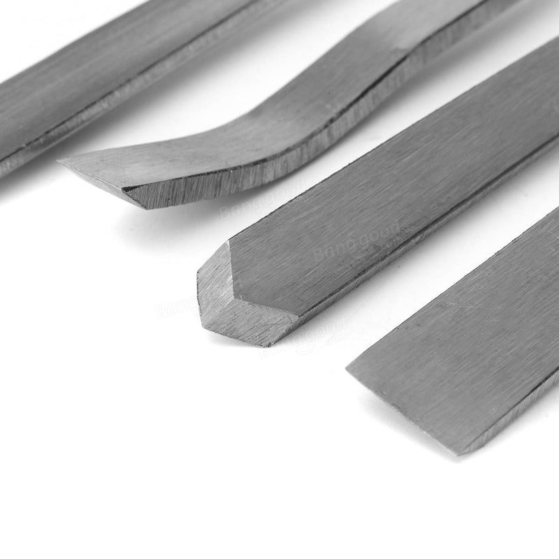 12pcs Wood Carving Hand Chisel Tool Set Professional Wood Working Gouges Steel