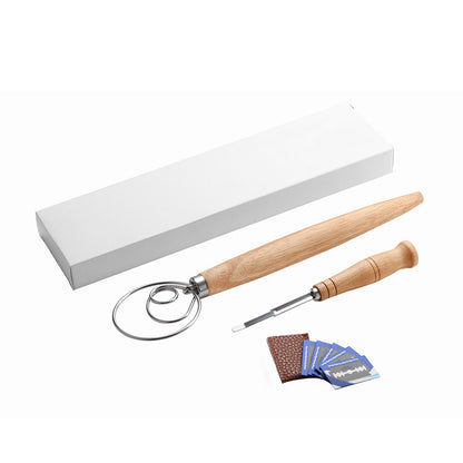 Dough Whisk Bread Egg Beater Mixer Set Slashing Slasher Cake Making Tool