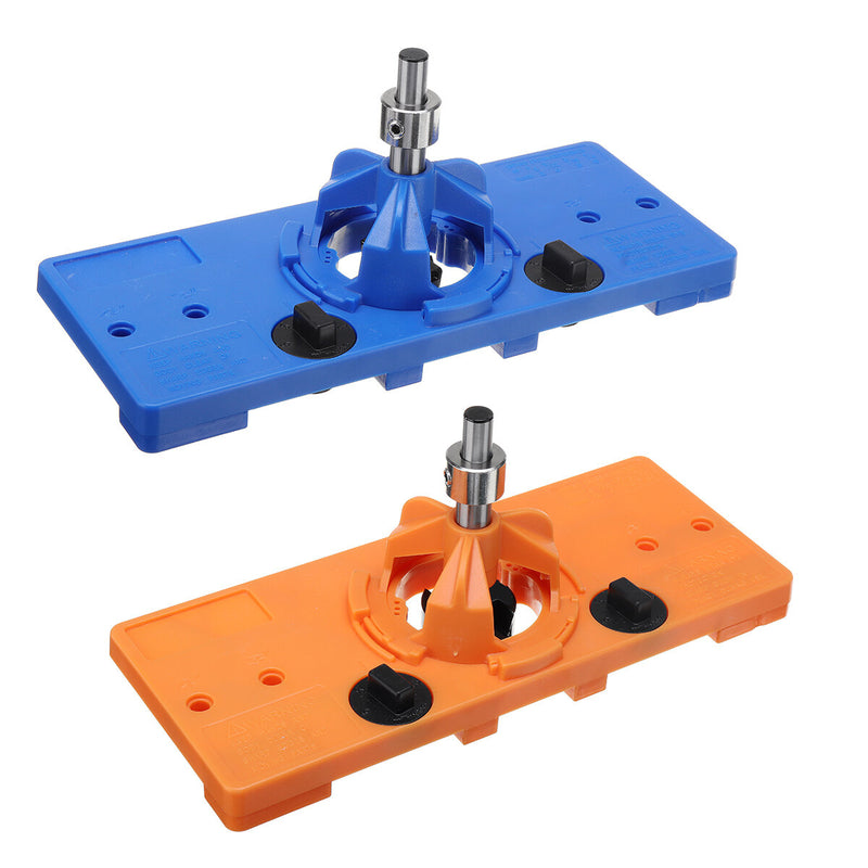 35mm Cup Style Hinge Jig Boring Hole Drill Guide + Forstner Bit Wood Cutter Carpenter Woodworking Diy Tools
