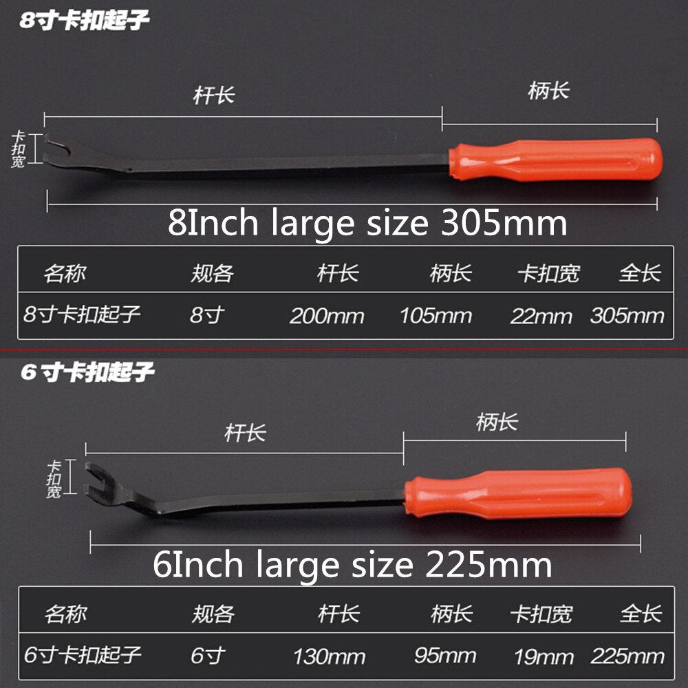3pcs Steel and Nylon Promotion Car Door Panel Remover Upholstery Removal Clip Trim Auto Fastener Pliers