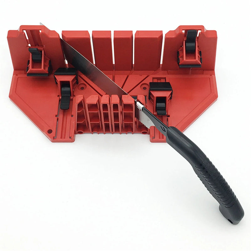 Miter Saw Cabinets Multifunction Woodworking Clamping Mitre Saw Box Wood Gypsum Oblique Angle Cutting Tools
