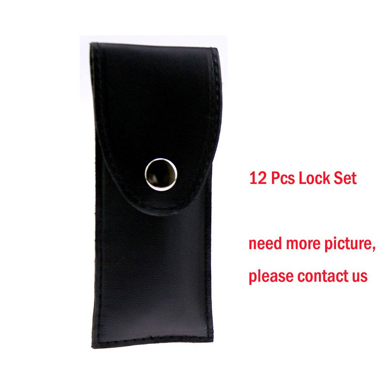 4 in 1 Locksmith Super Training Kit Padlock Double-End Lock 10pcs Remove Key Tools